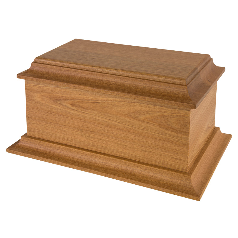 Euro Timber Ash Urn - Lucentt Funeral Products