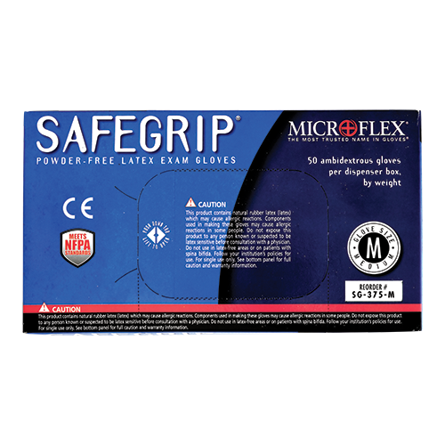 Microflex SafeGrip Gloves Lucentt Funeral Products