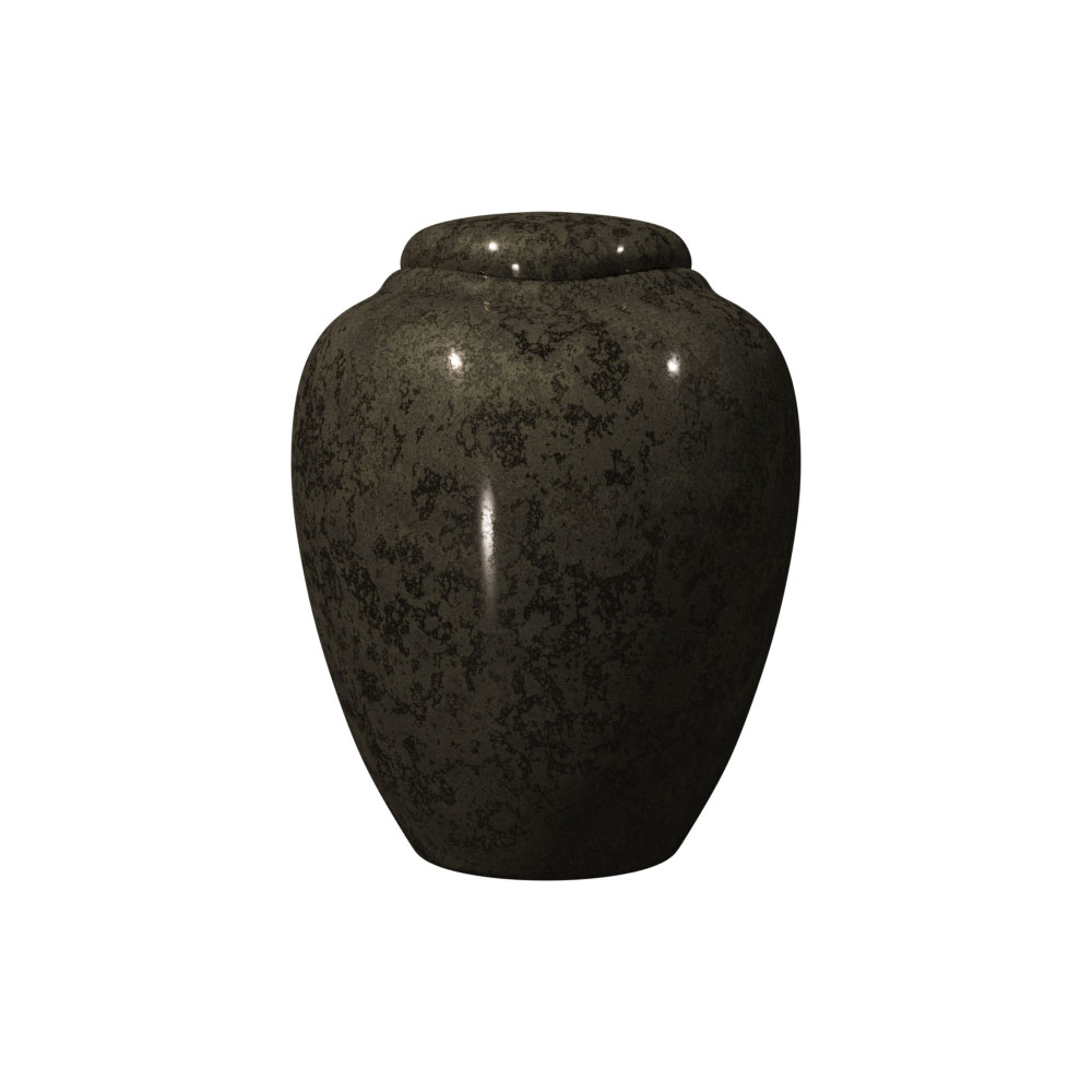 Oceane Argent Classic Biodegradable Urn Lucentt Funeral Products